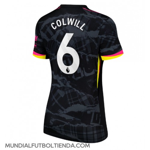 Camiseta Chelsea Levi Colwill #6 Tercera Equipación Replica 2024-25 para mujer mangas cortas